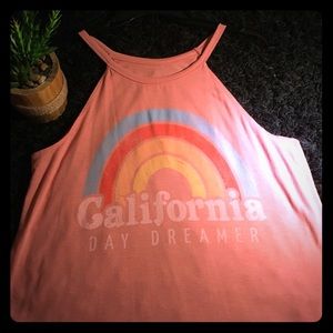 California Day Dreamer women's tang top